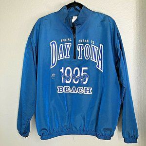 Daytona Beach Blue Spring Break Satin Pullover